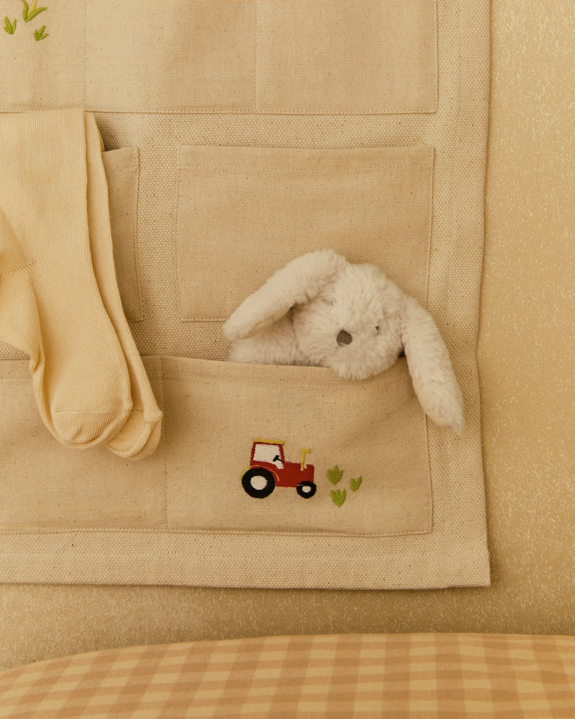 100% cotton hanging organiser for the Pecky wardrobe, 40 x 55 cm - Image 2