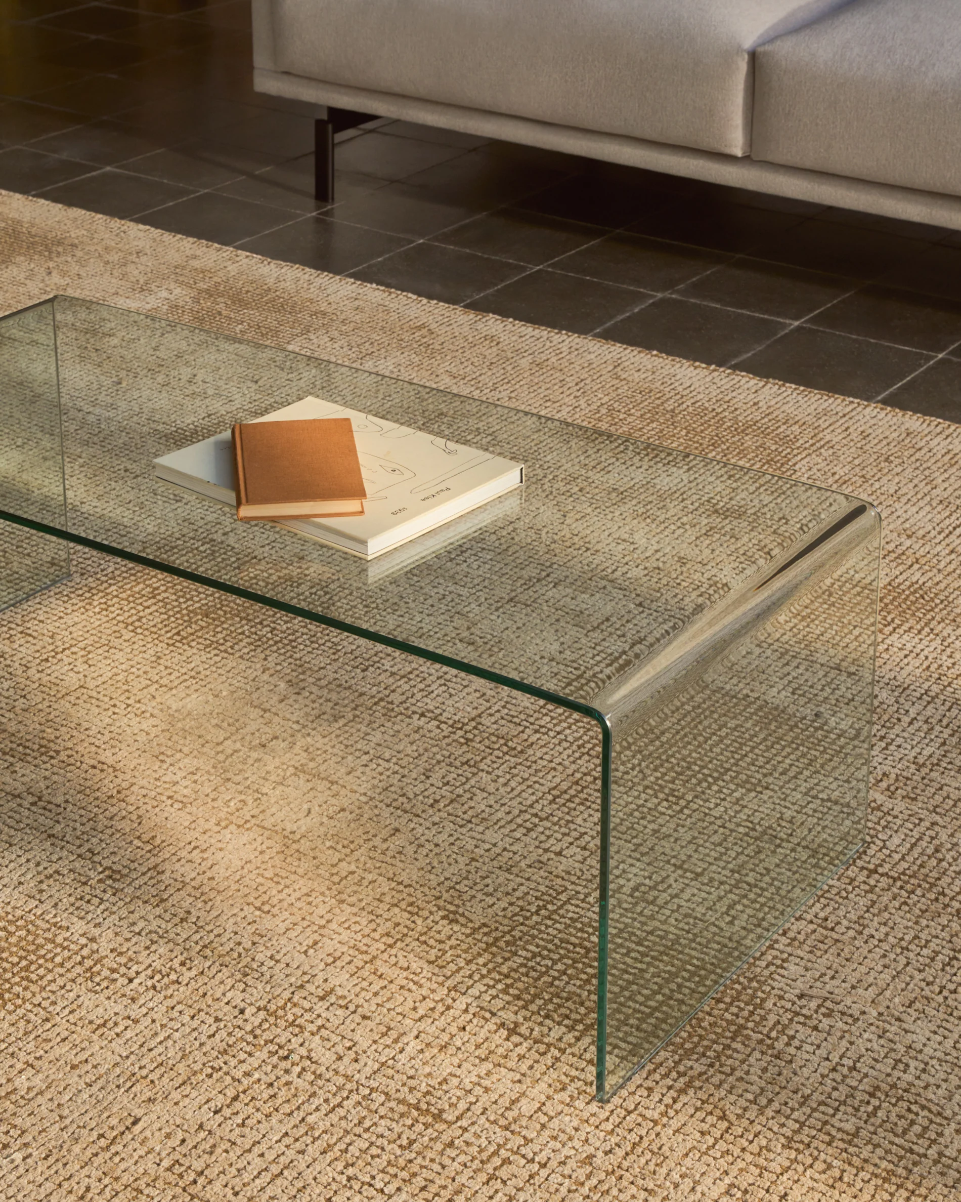 Burano glass coffee table 110 x 50 cm - Image 2