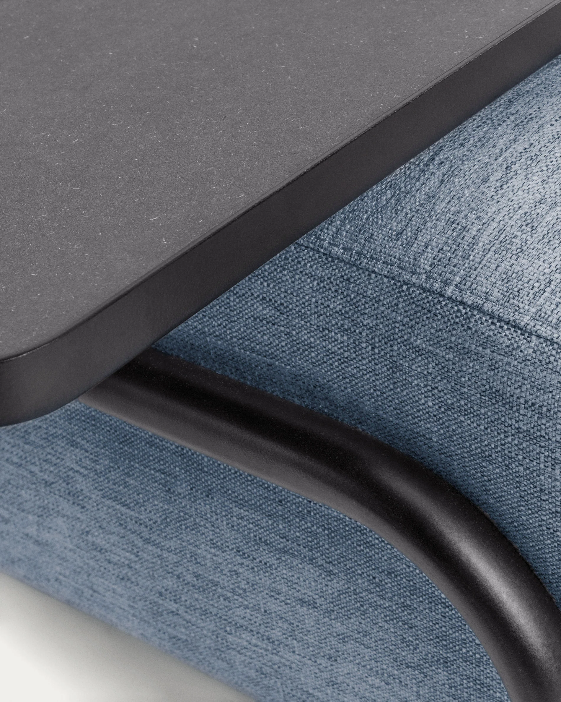 Compo 3 seater sofa in blue, 232 cm - Image 8