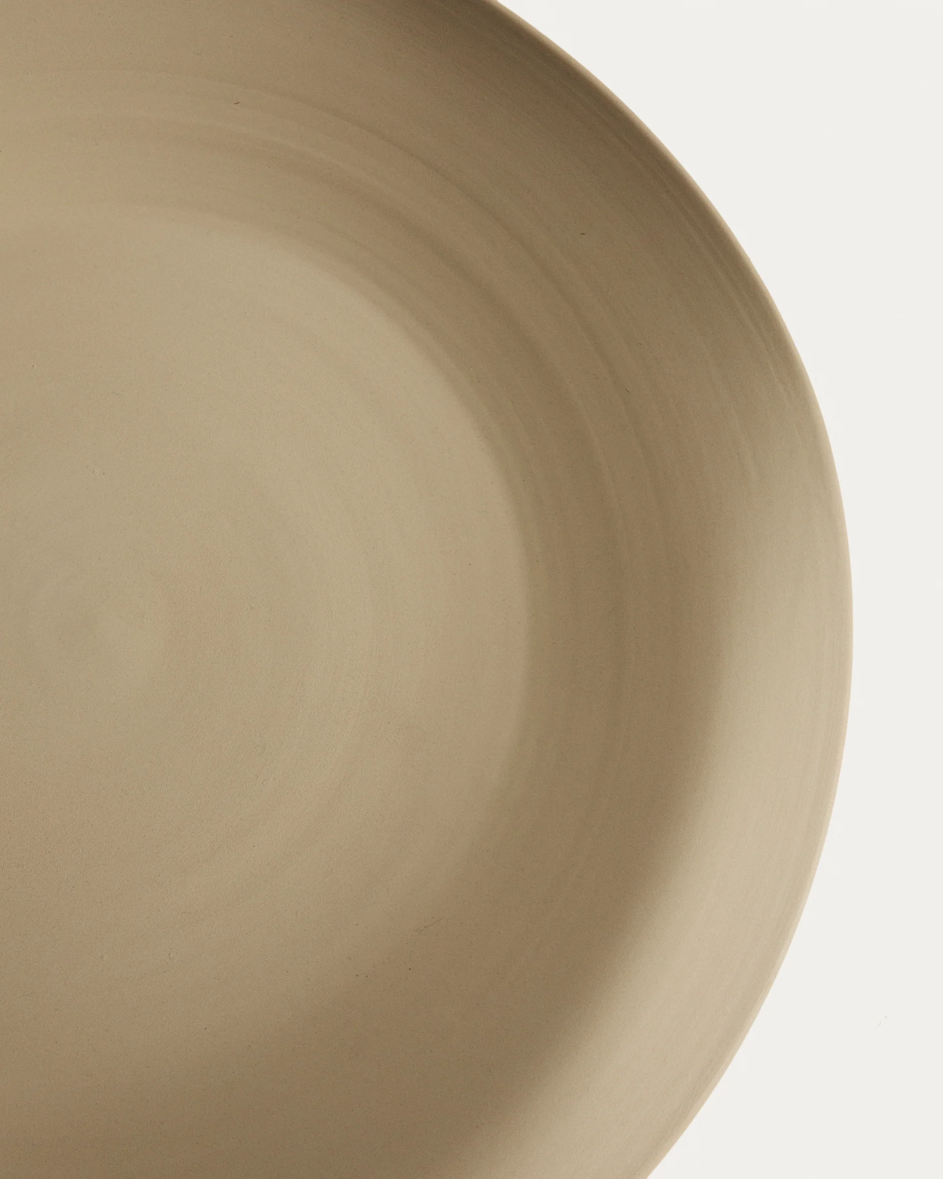 Ebenor beige ceramic centerpiece Ø 53 cm - Image 3