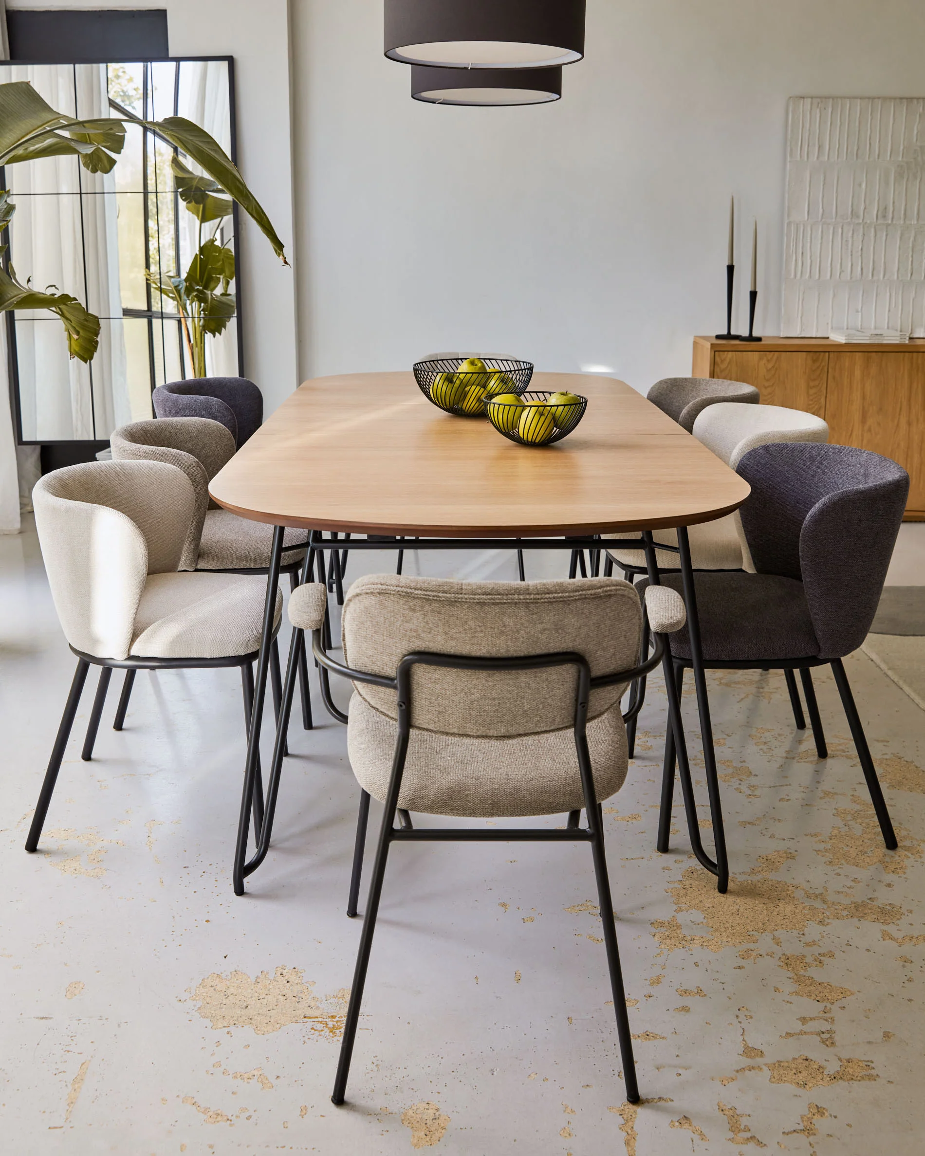 Extendable table Novac Ø 120 (200) cm - Image 4