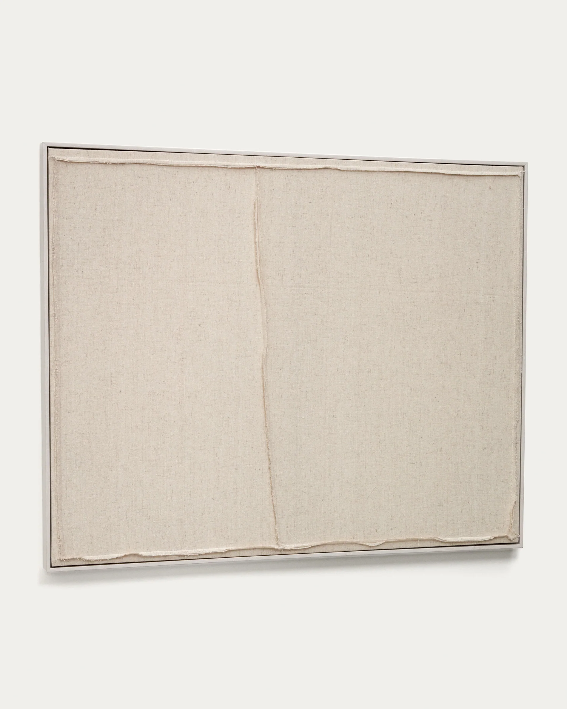Maha white wall hanging with horizontal line 82 x 102 cm - Image 6