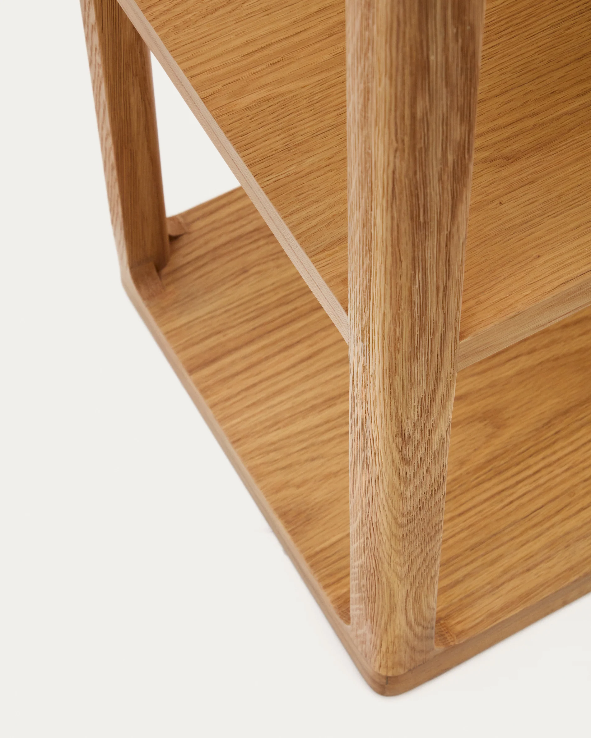 Maymai shelf with solid oak structure 60 x 193 cm - Image 3