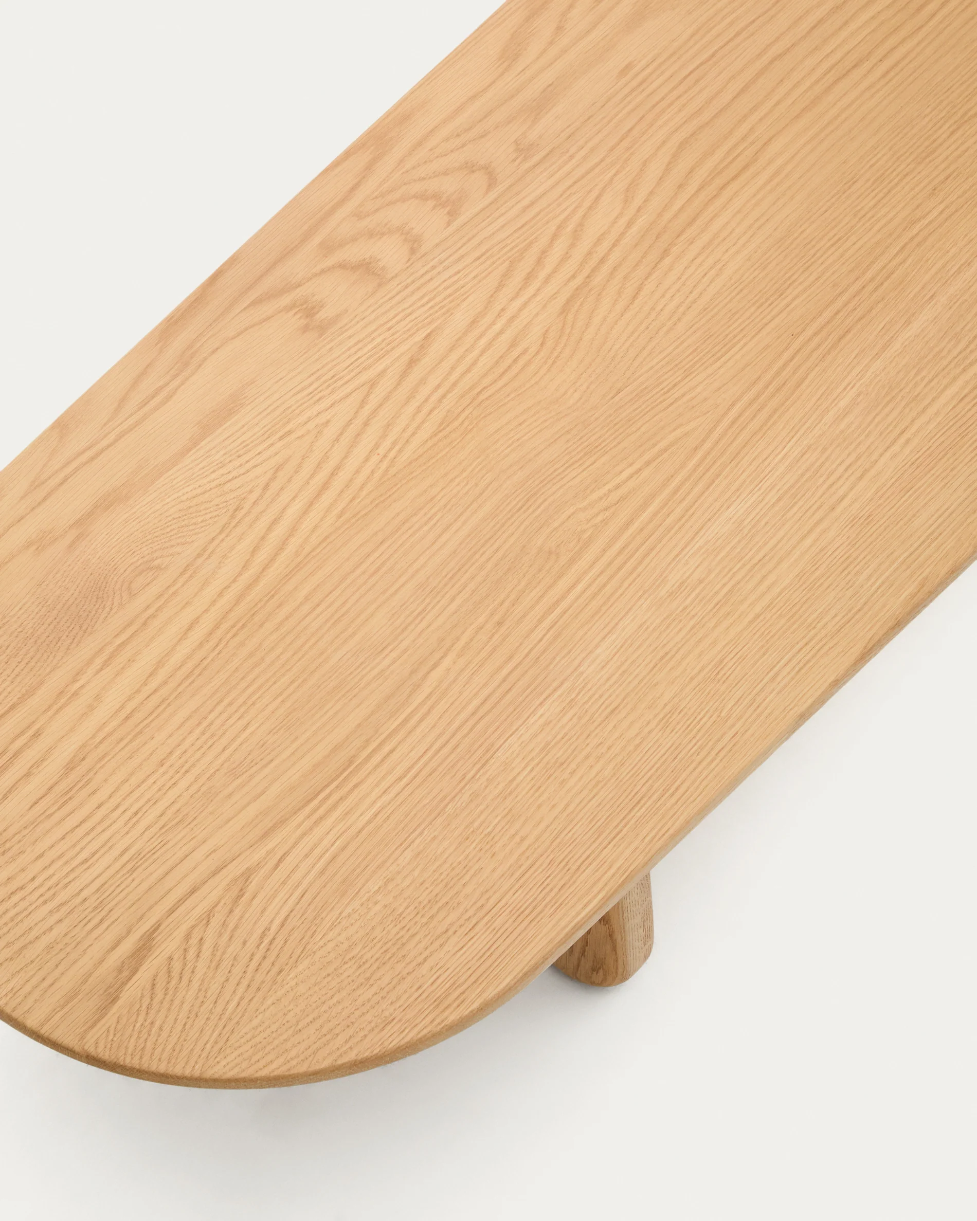 Pirita coffee table made from solid oak wood in a natural finish, 146 x 56.5 cm FSC 100% - Image 5