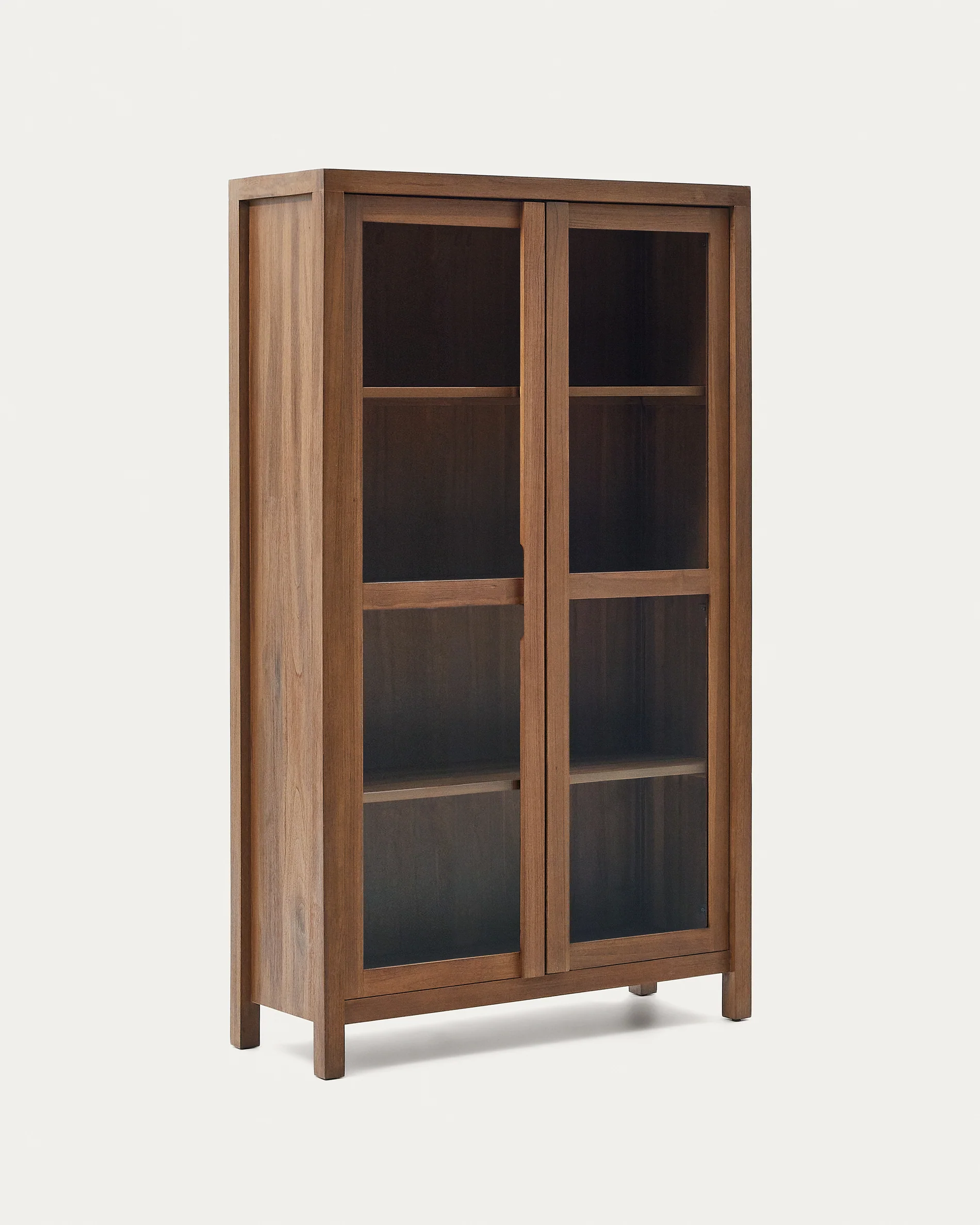 Sashi cabinet made in solid teak wood 110 x 185 cm - Image 5