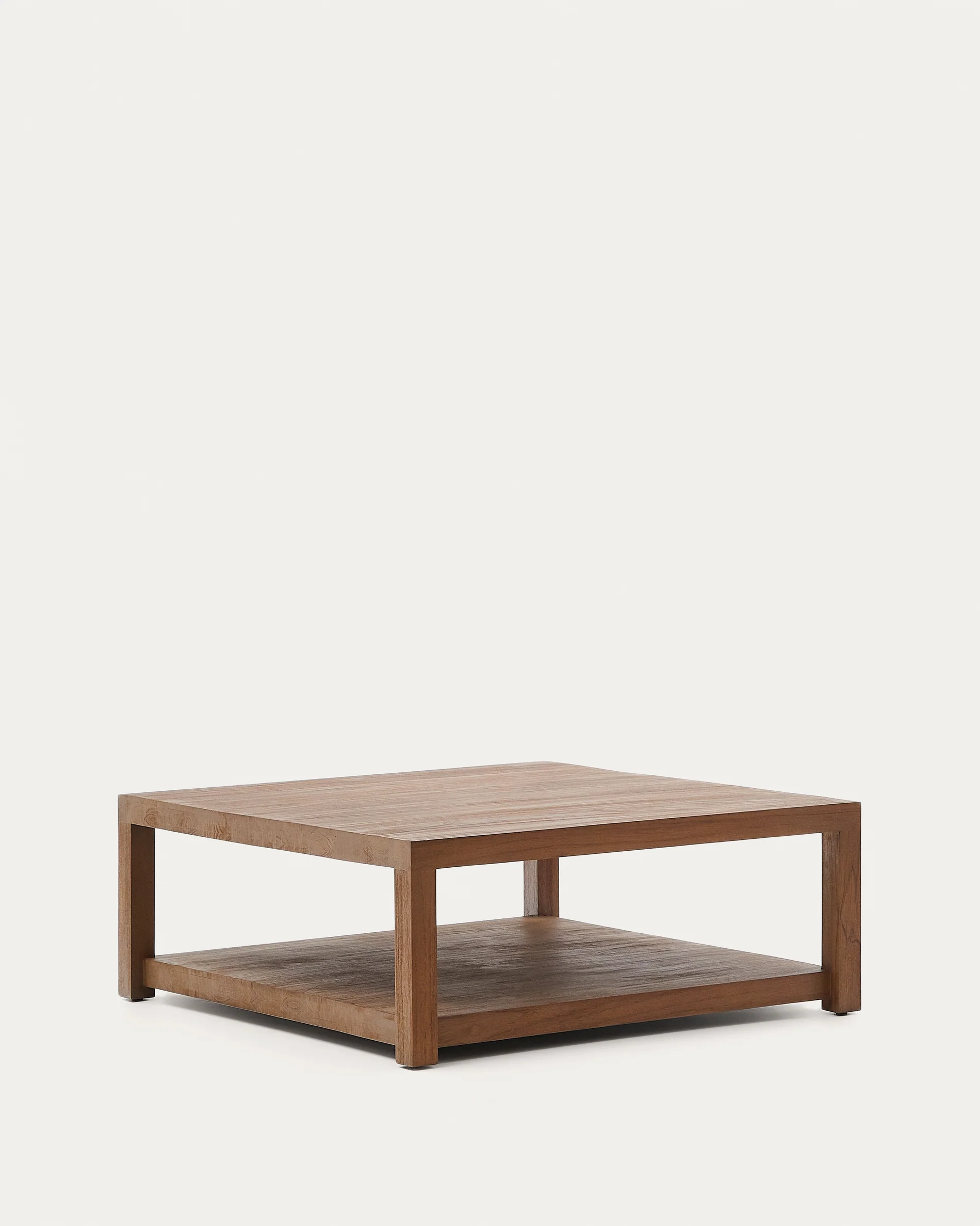 Sashi side table made in solid teak wood 90 x 90 cm - Image 5