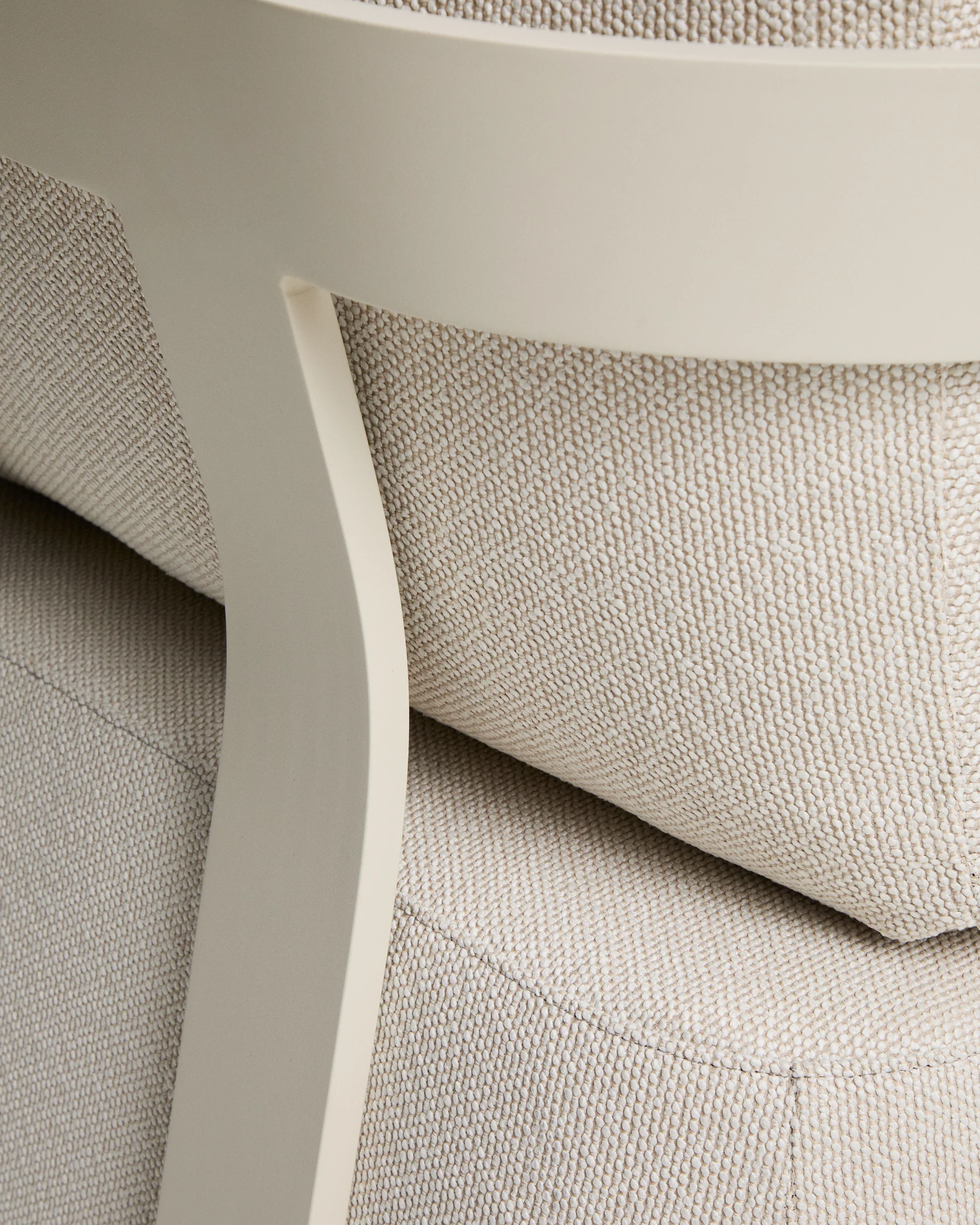 Tamaris ecru aluminium outdoor armchair - Image 8