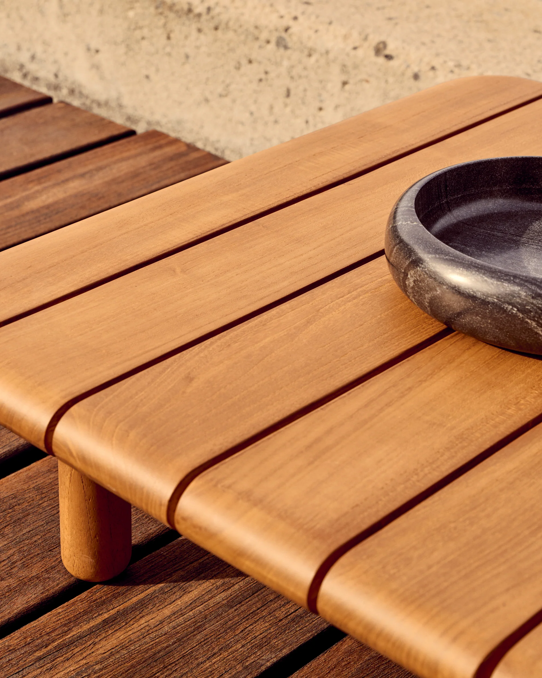 Turqueta coffee table made from solid teak wood, 140 x 70 cm, FSC 100% - Image 4